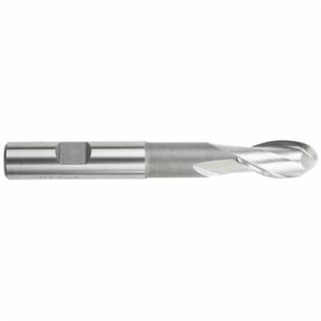 End Mill, Ball Nose Center Cutting Extended Length Single End, Series 1888, 14 Cutter Dia, 3116